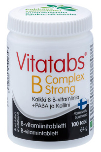Vitatabs B-Complex Strong 100 tabl 64g