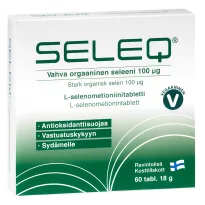 Seleq orgaan. Seleeni 18 g 60 tabl  