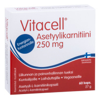 Vitacell Asetyylikarnitiini 250mg  60kaps. / 27g