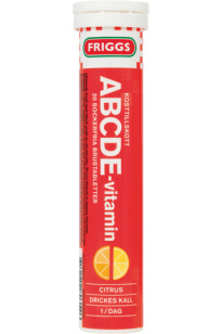 Friggs ABCDE-poretabletti 20tabs