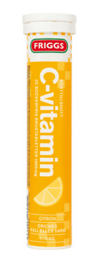 Friggs C-vitamiini Pore 1000mg Sitruuna