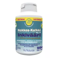 VN Nokkos-kalkki-inkivääri,  200tbl