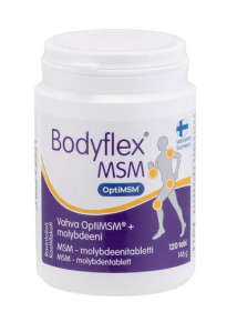 Bodyflex MSM MSM-molybdeenitabletti 120 tabl