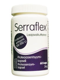 Serraflex Nivelille Ja Lihaksille 60tabl / 26g