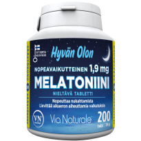 Vn Hyvän Olon Melatoniini 1,9mg 200tbl