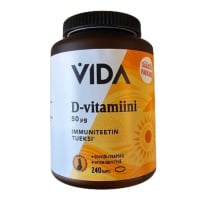 Vida D-vitamiini 50µg 240kaps