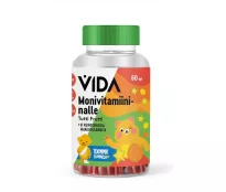 Vida Monivitamiininalle Tutti Frutti 60kpl/120g