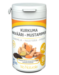 Kurkuma-inkivääri-mustapippuri+ C 60tab