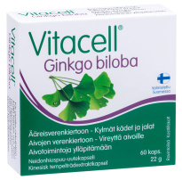 Vitacell Ginkgo biloba 60 kaps. / 22g