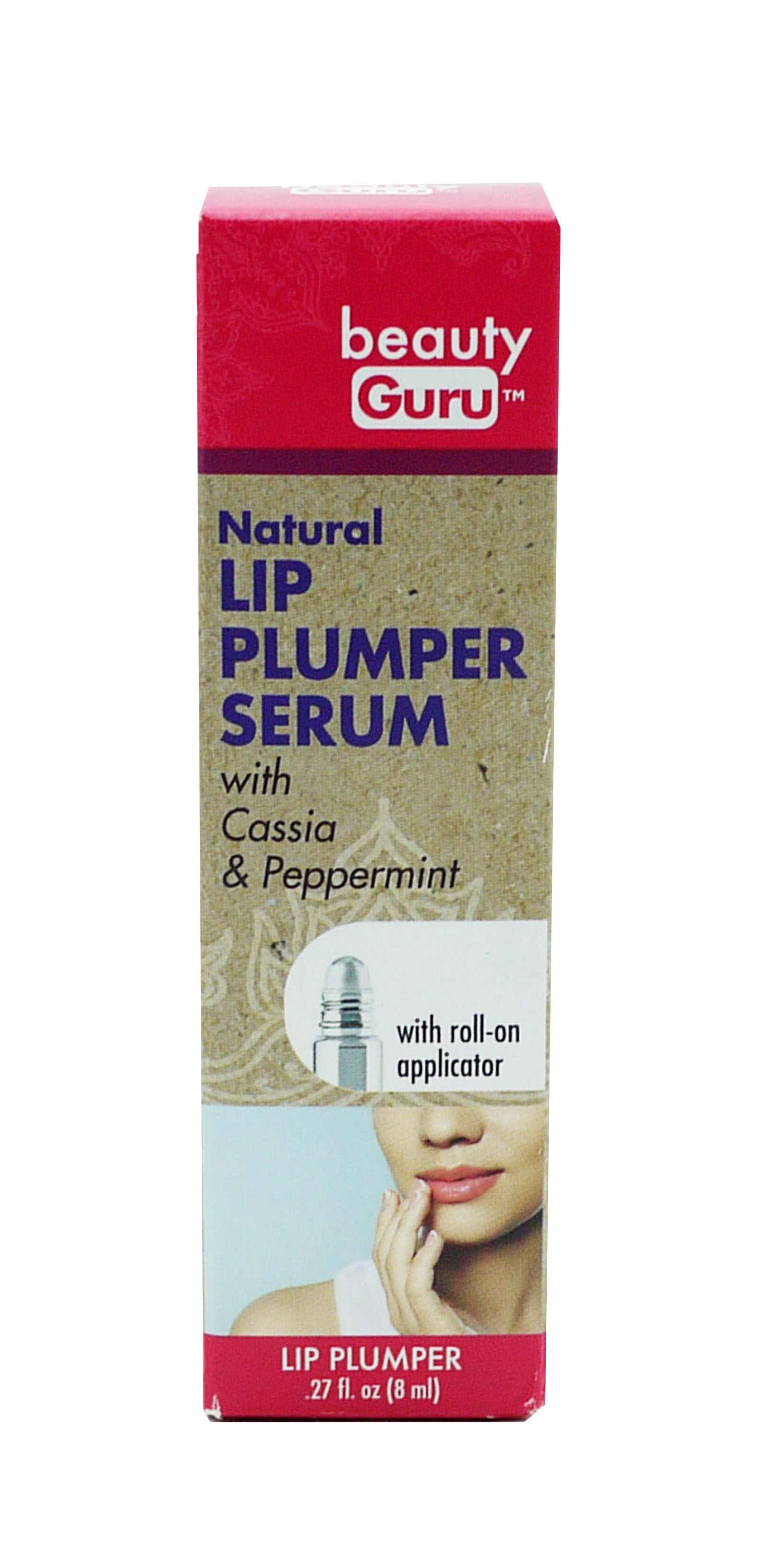 Natural Lip Plumper Serum With Cinnamon