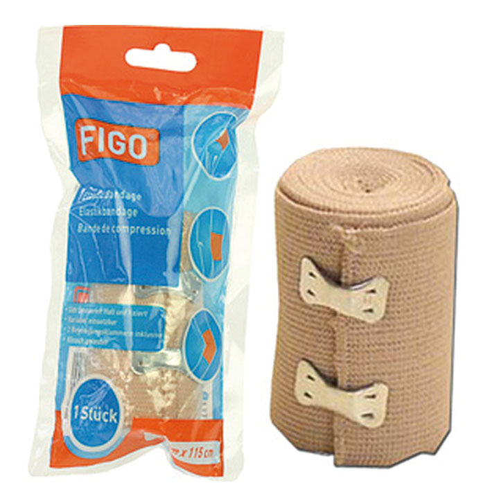 FIGO Joustava tukiside, beige 1 kpl. 115 cm x 7,5 cm  