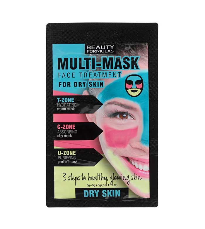 Beauty Formulas Mask Face Treatment-Dry Skin 15g