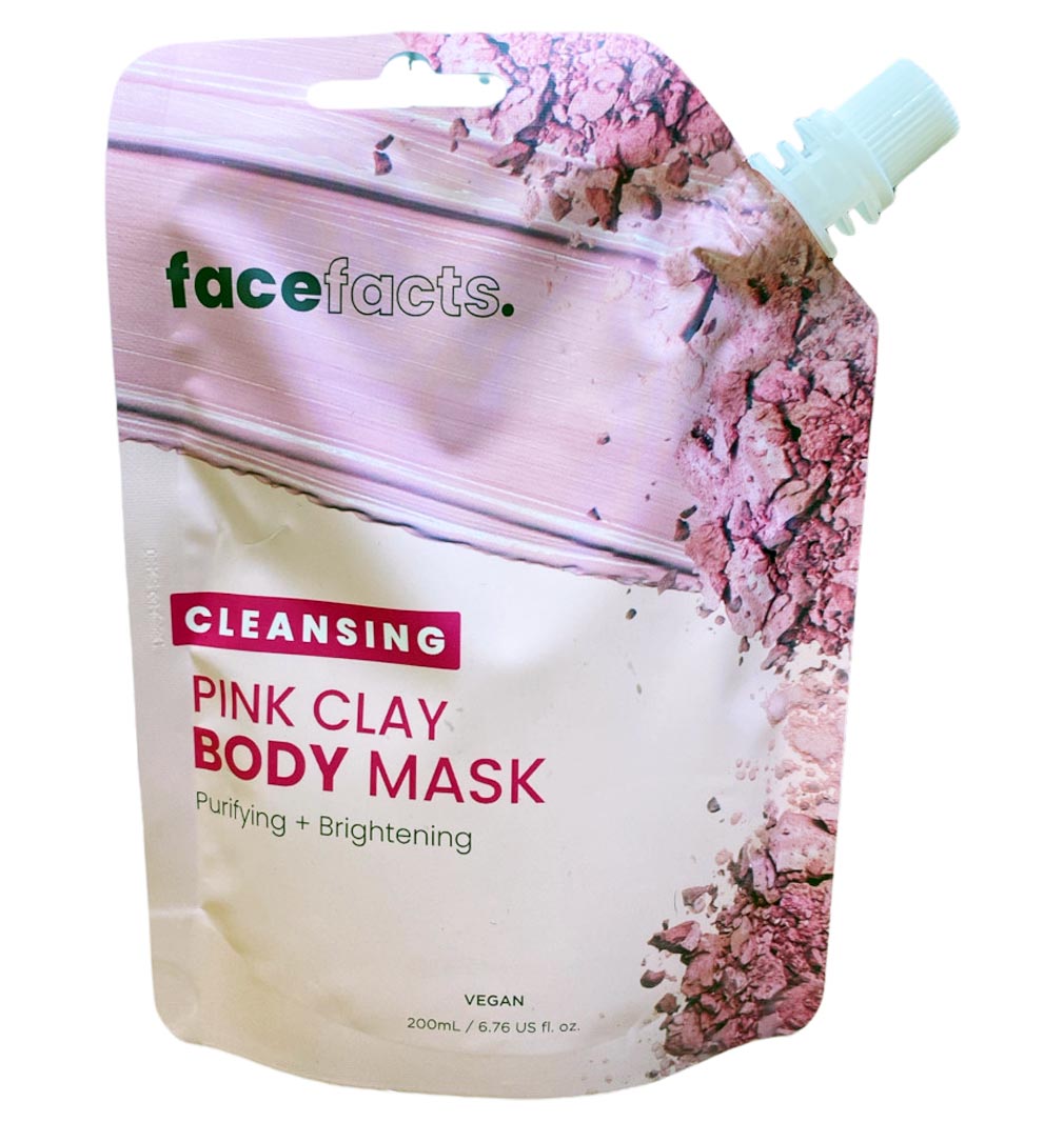 Face Facts Cleansing Pink Clay Puhdistava Vartalonaamio 200 ml&#160;
