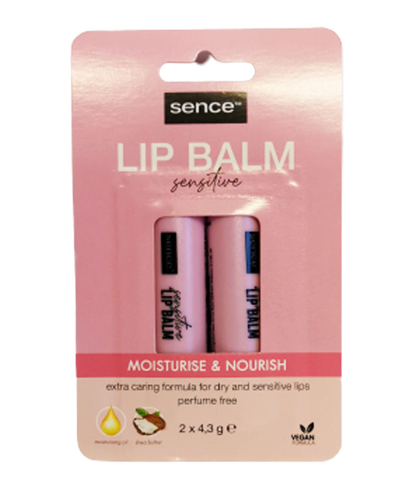 Sence Sensitive Lip Balm 2 kpl x 4,3 g