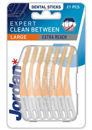Jordan Expert Clean Between hammastikku Large 21 kpl 