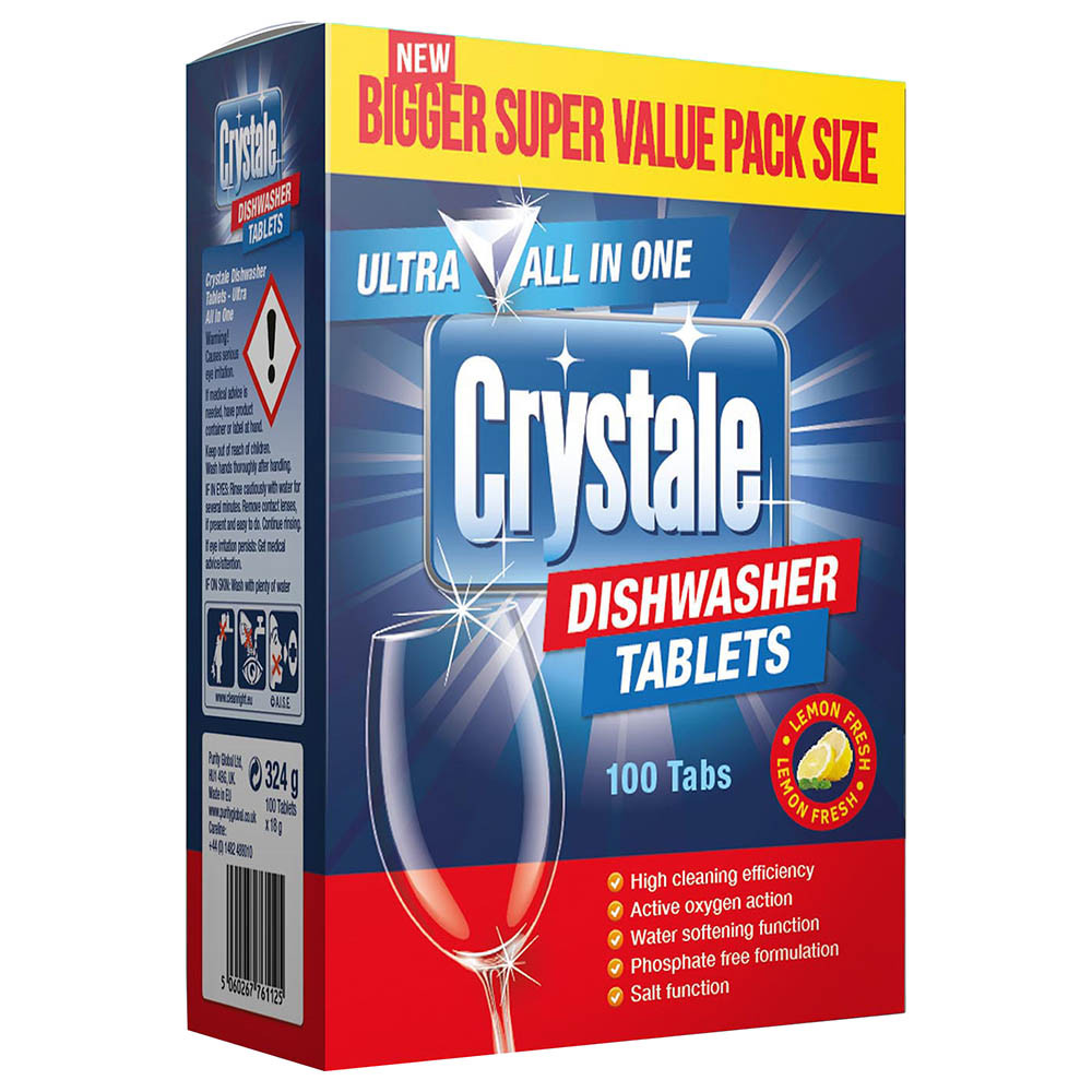Crystale  Dishwash Tablets 100'S