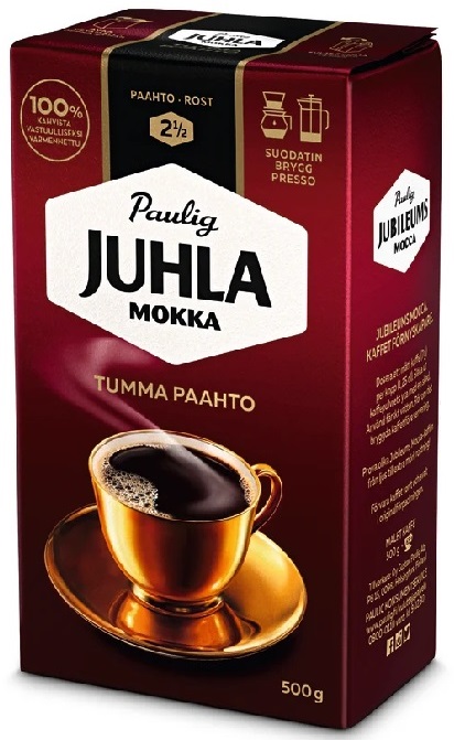 Juhla Mokka kahvi tumma Suomi 500g 