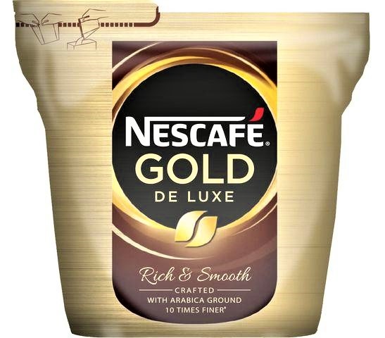 Nescafe Gold De Luxe Kahvi 250g