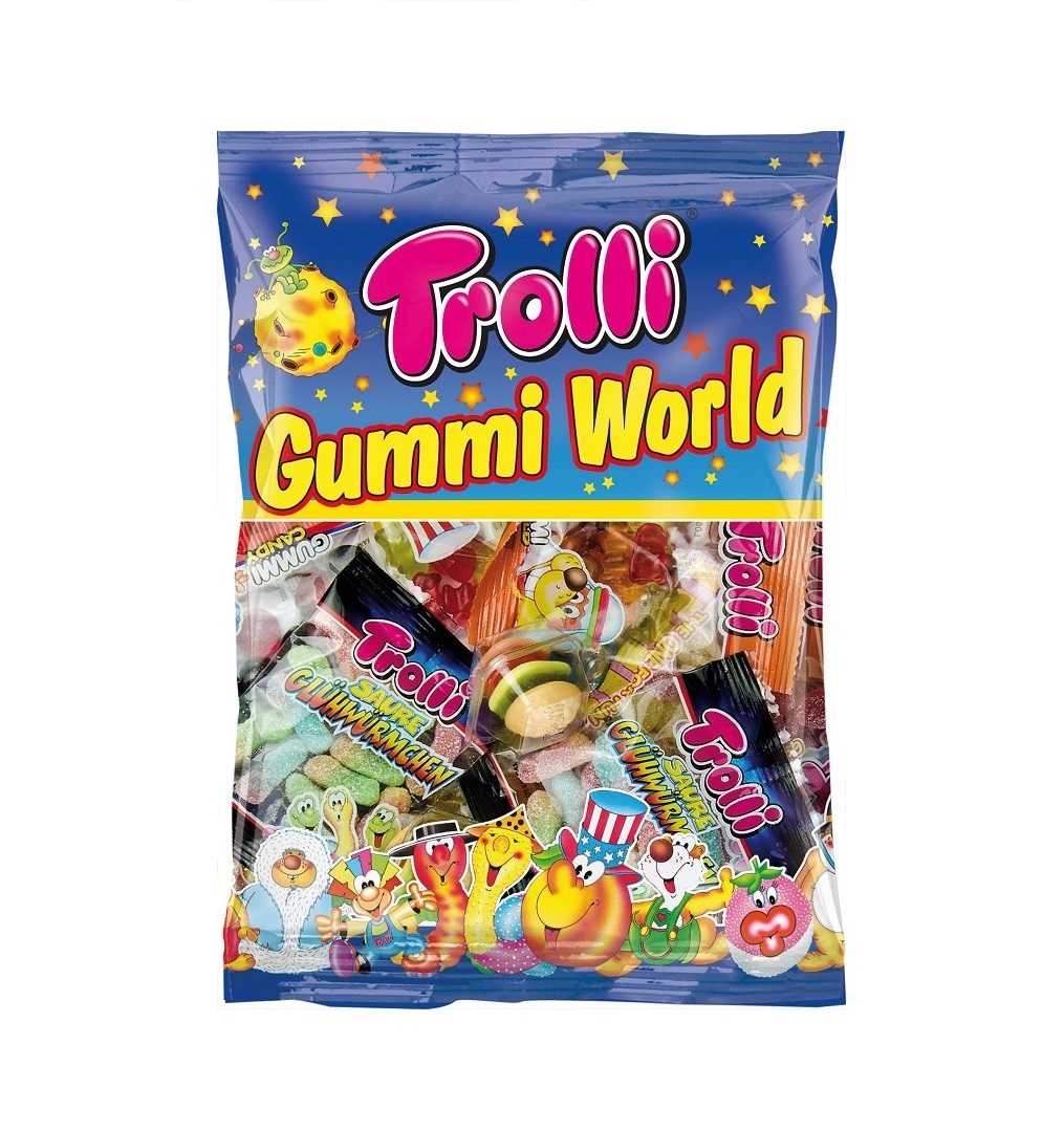 Trolli Gummi World karkkipussi 230g