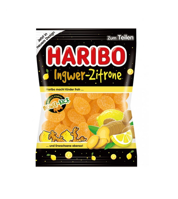 Food Haribo ginger lemon 175g