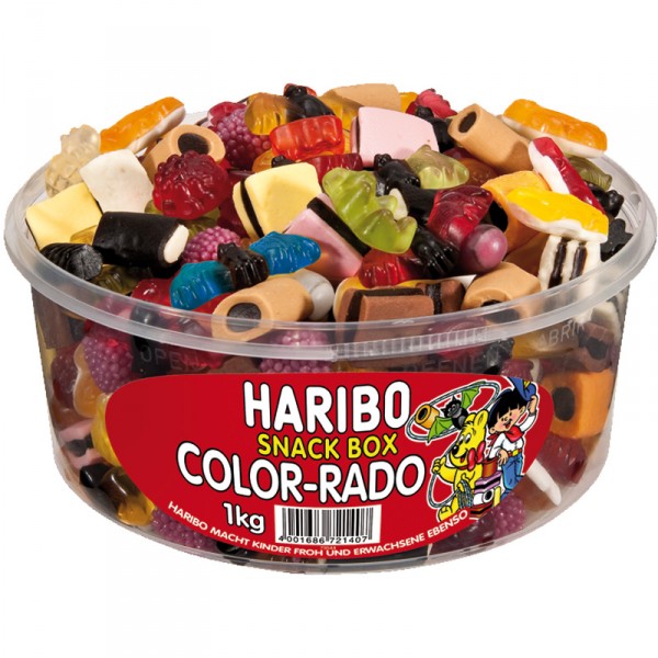 Haribo round color rado 1kg