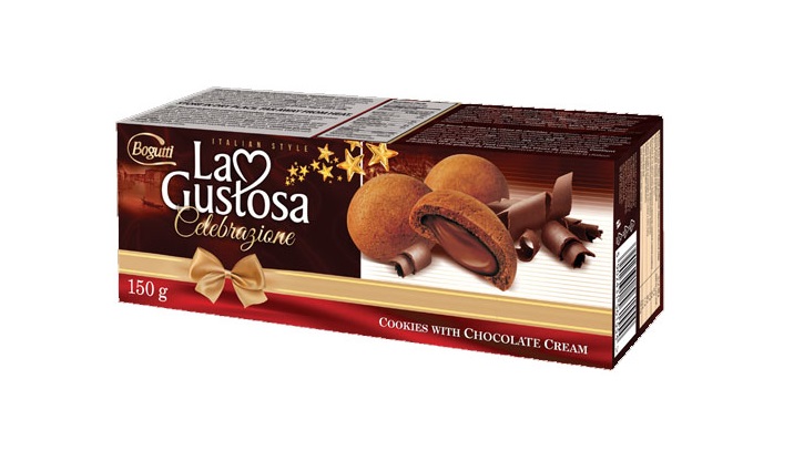 La Gustosa Suklaatäytekeksi 150g