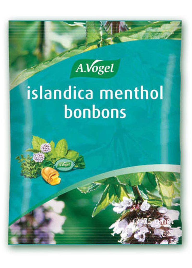 A.Vogel Islandica menthol 75 g kurkkupastilli
