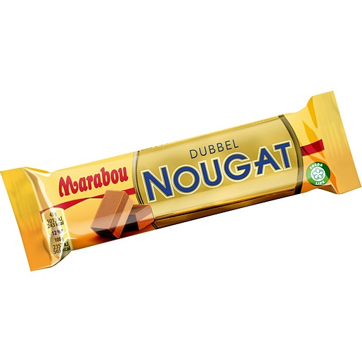 Marabou Double Nougat suklaapatukka 43g