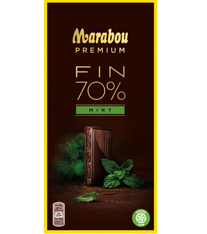 Marabou Premium Dark 70%  Minttu 100g