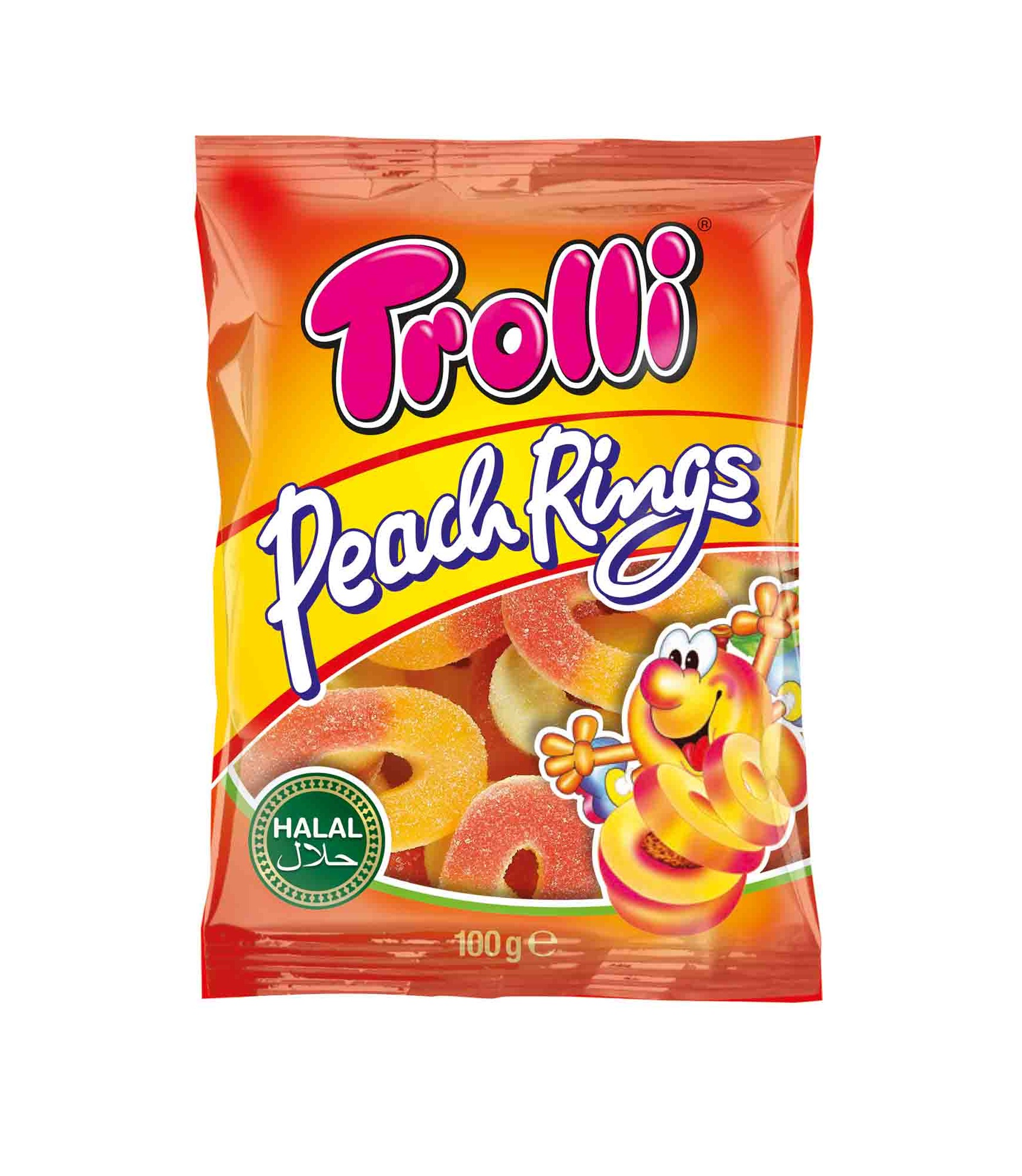 Trolli Peach Rings 100g
