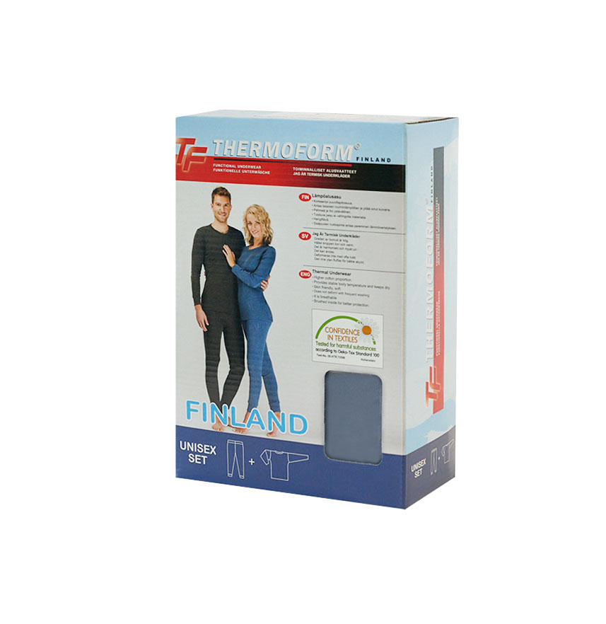 TF Plain Interlock Adult Set Navy Blue M