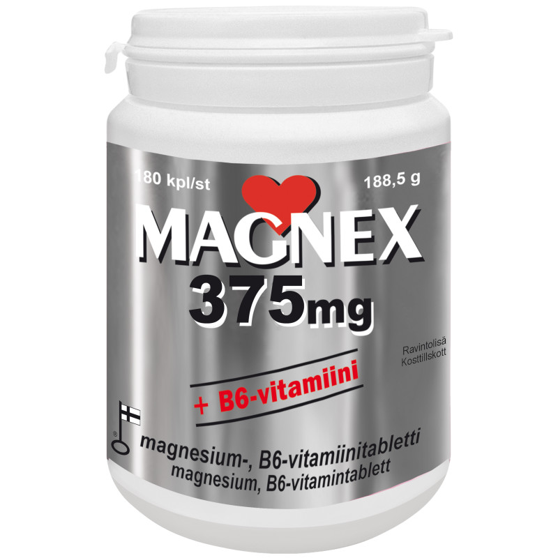 Magnex Magnesium B6-vitamiini 180tabl