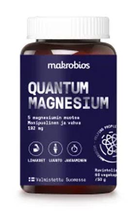 Makrobios Quantum Magnesium 60kpl 50g