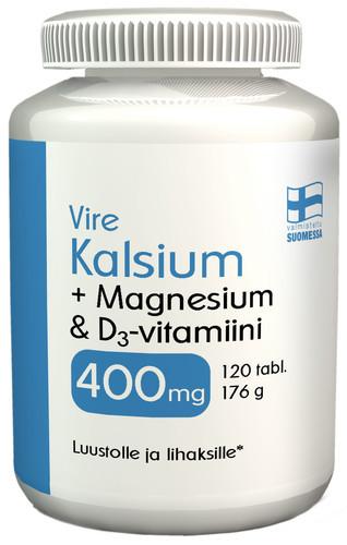 Vire Kalsium + Magnesium & D-vitamiini