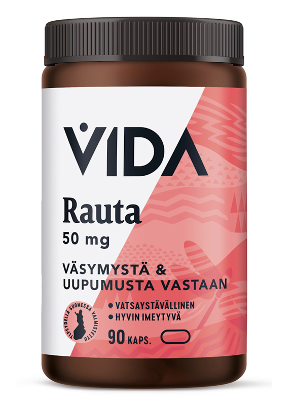 Vida Rauta 50mg pitkävaikutteinen 90kaps
