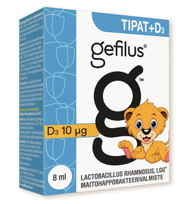Gefilus Tippa+D3 8ml