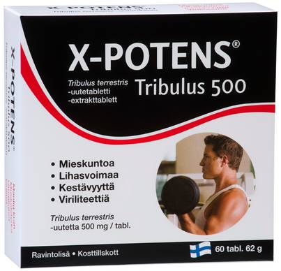 X-potens Tribulus 500 60tabl