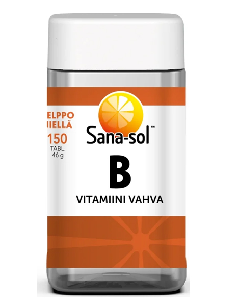 Sana-Sol B-vitamiini 500mg 150tab