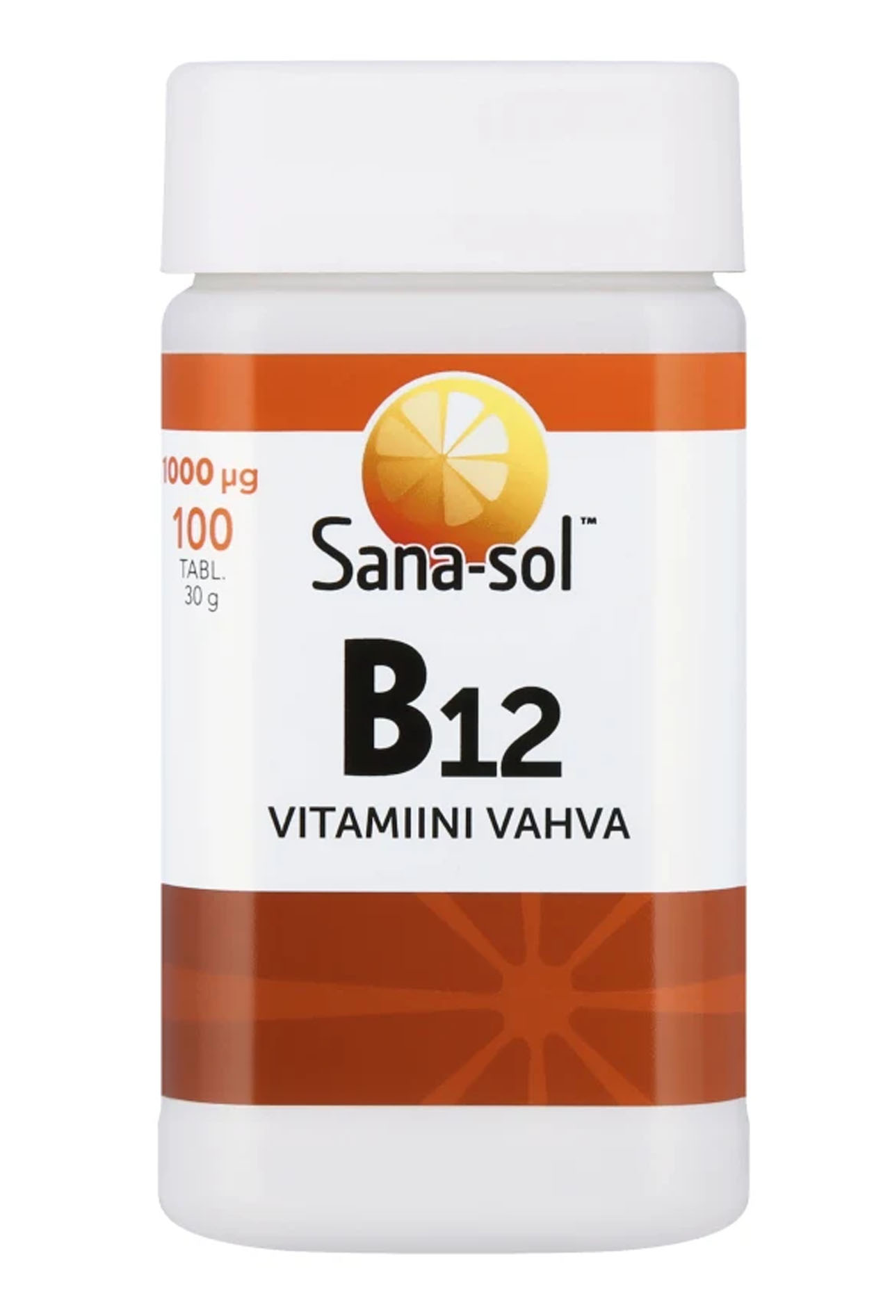 Sana-Sol B12-vit 1000mkg 100tab
