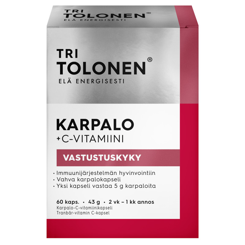 Tri Tolosen Karpalo+C 60kaps