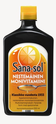 Sana-sol Monivitamiini 250ml