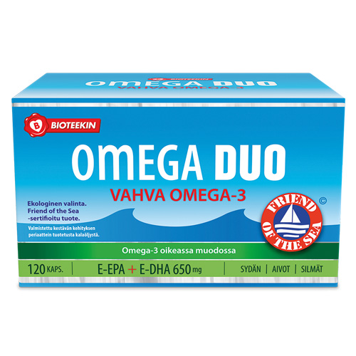 Omega Duo E-Epa + DHA 650mg 120kaps