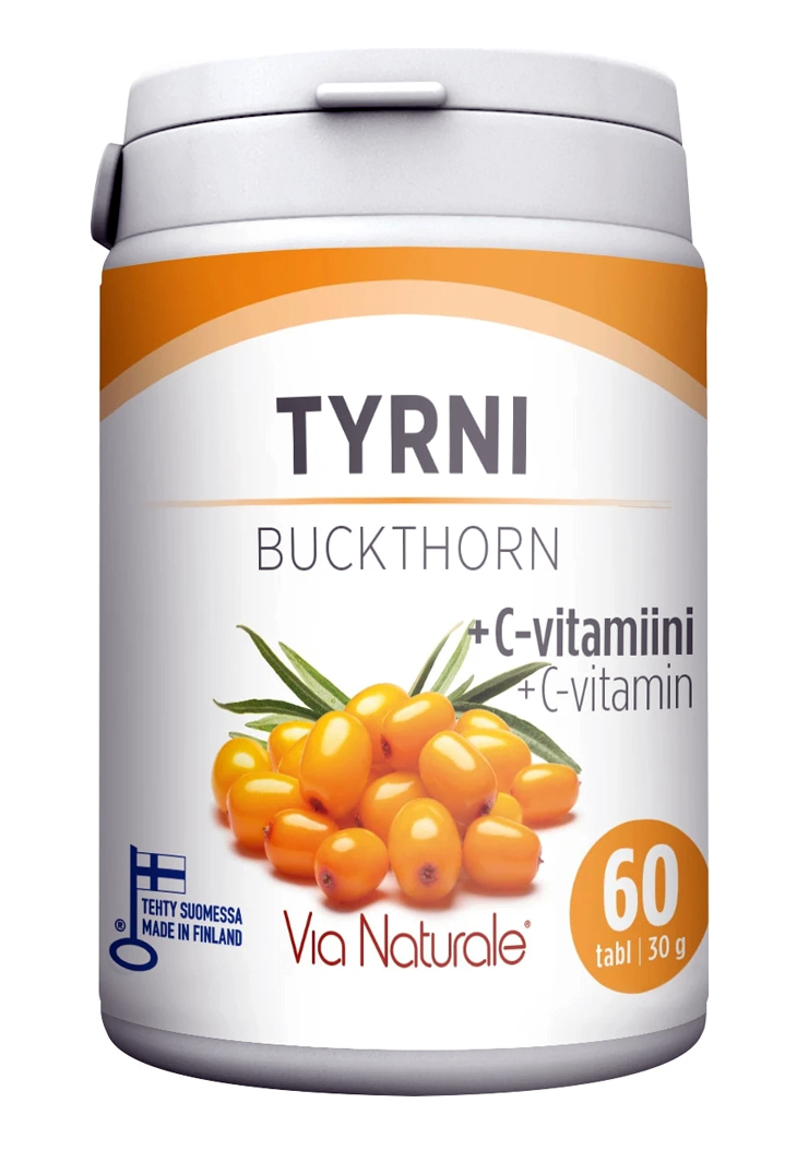 Via Naturale Tyrni + C-vitamiini 60 tabl